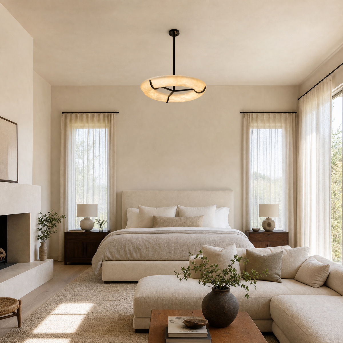 Tamburo Ring Ceiling Light
