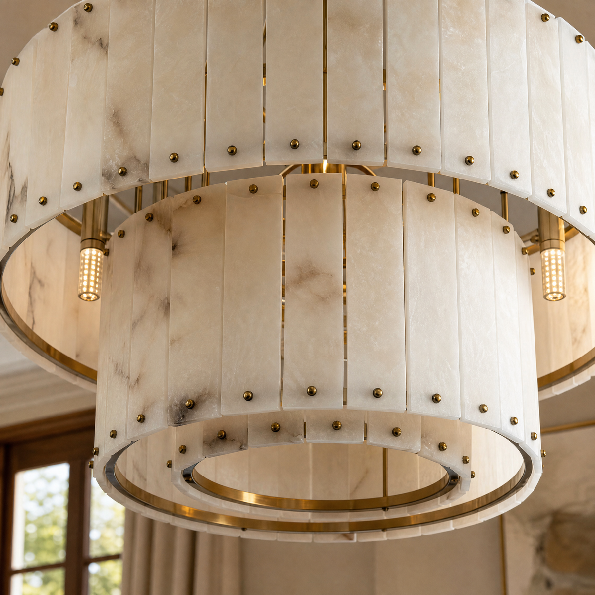Tamburo Tier Drum Chandelier
