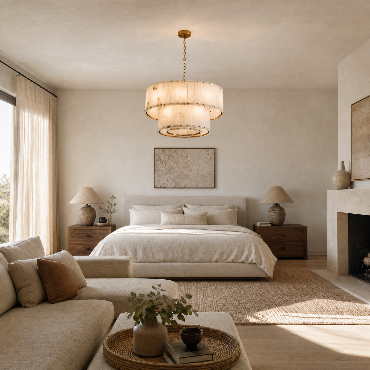 Tamburo Tier Drum Chandelier