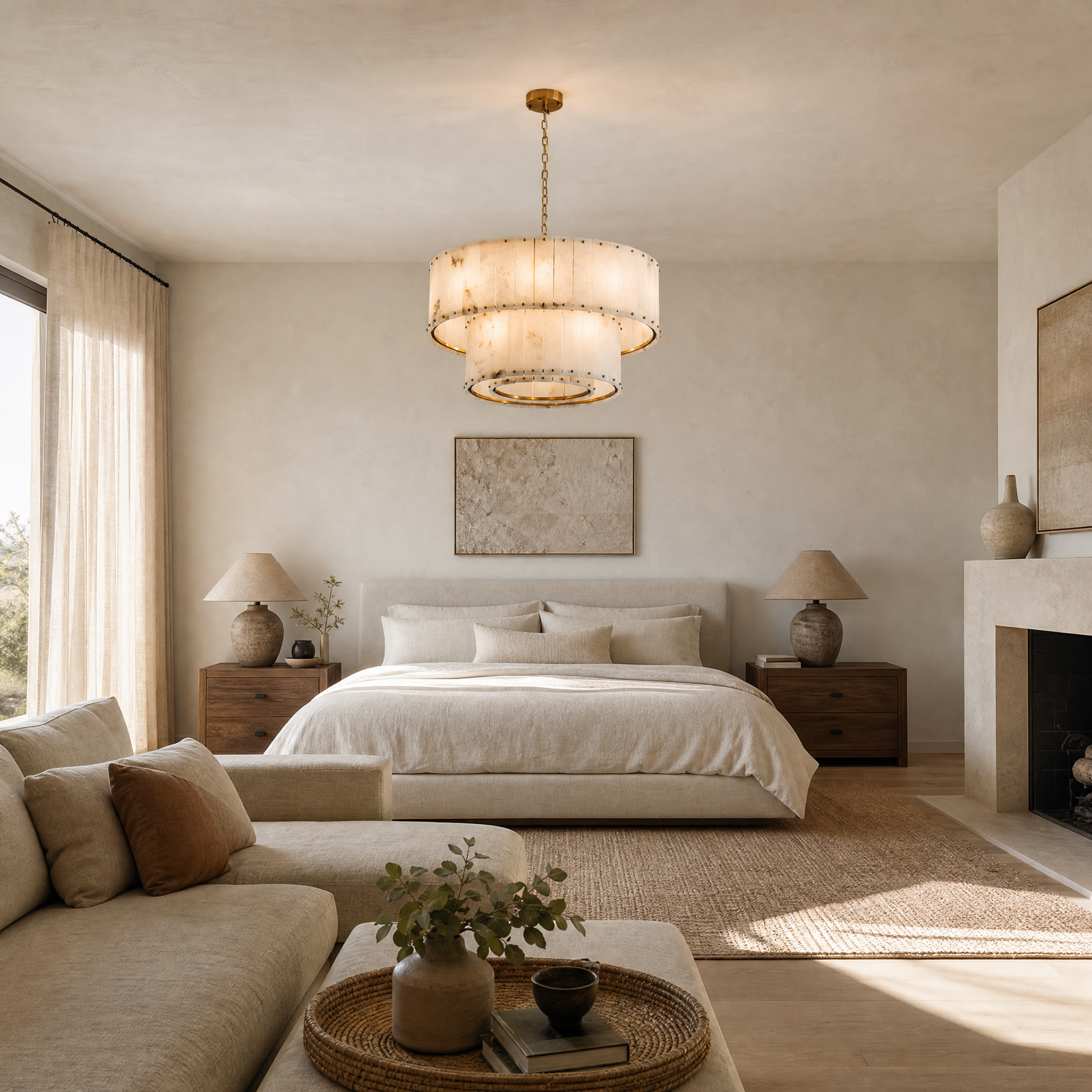 Tamburo Tier Drum Chandelier