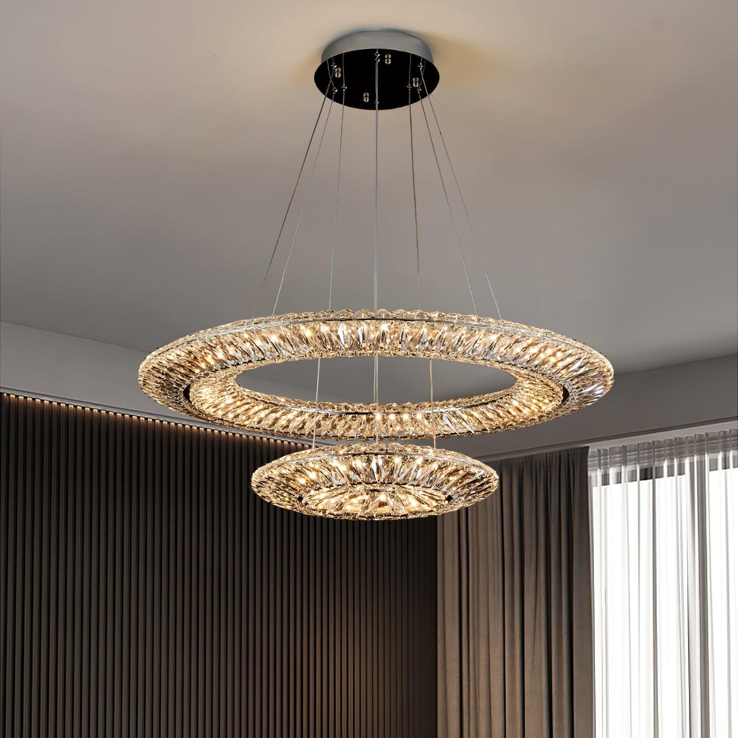 Tanager Geometric Chandelier - YIOSI