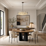 Tondo Crystal Chandelier