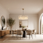 Tondo Crystal Chandelier