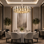 Tondo Crystal Chandelier
