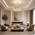 Tondo Crystal Chandelier