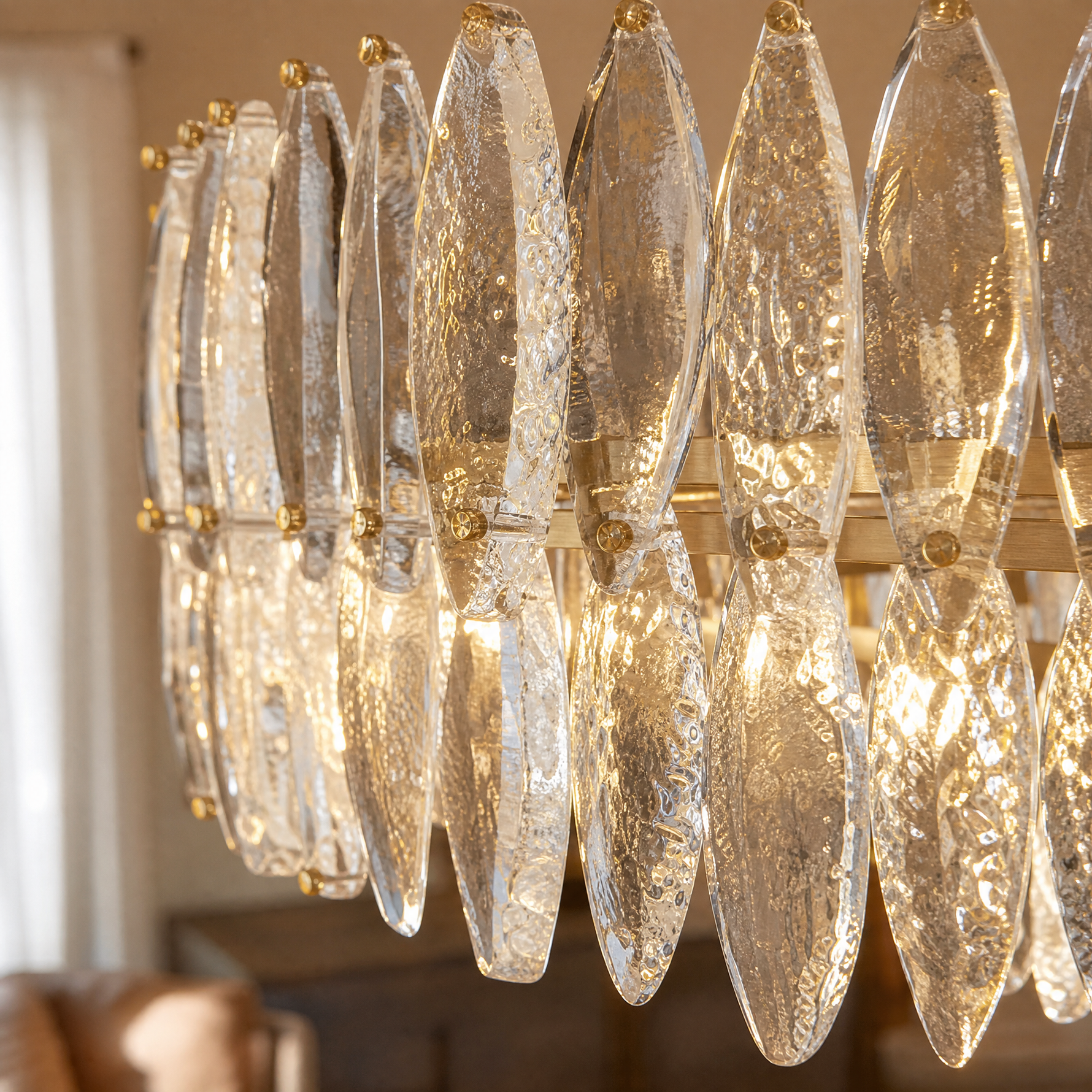 Tondo Crystal Chandelier