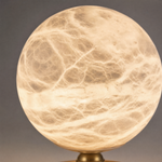 Traditional Orb Table Alabaster