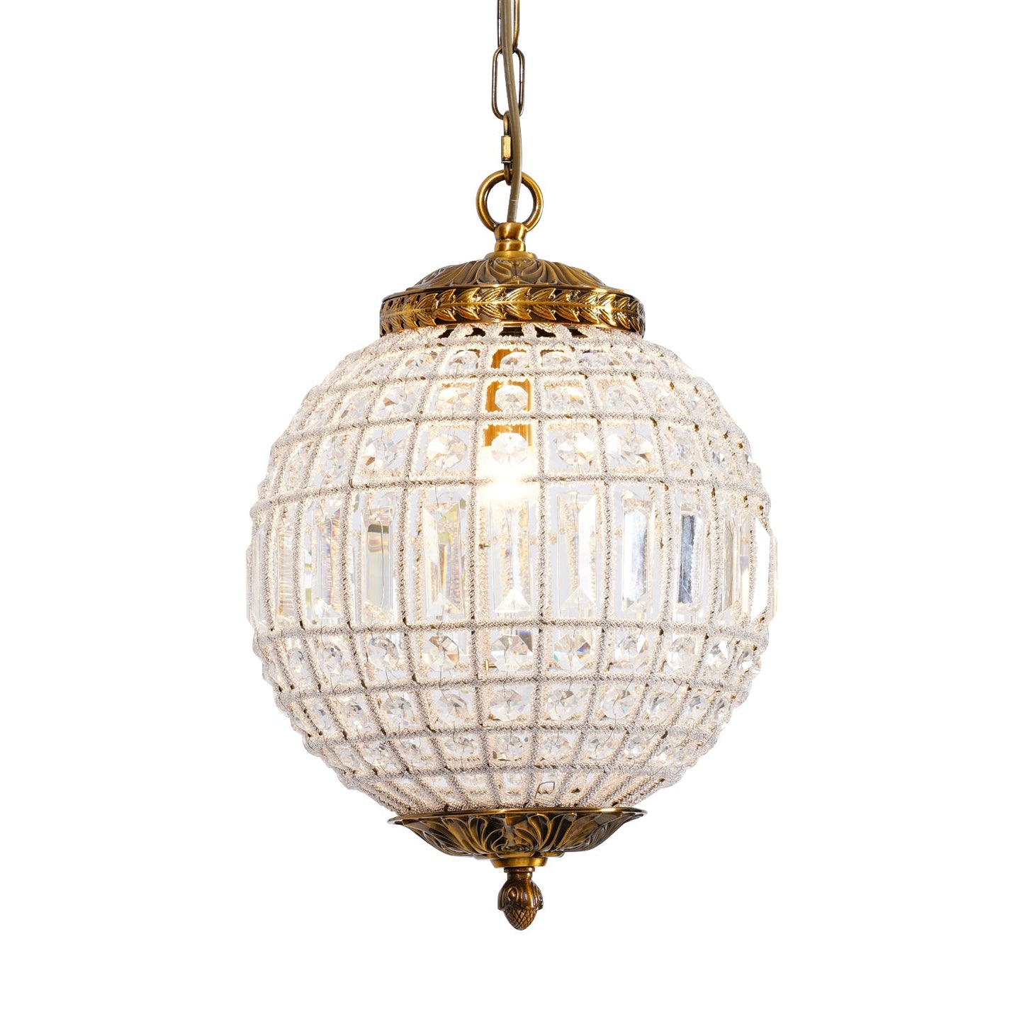 Traditional Gold Globe Chandelier - YIOSI