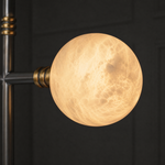 Truss & Cluster Mix Alabaster Pendant Light