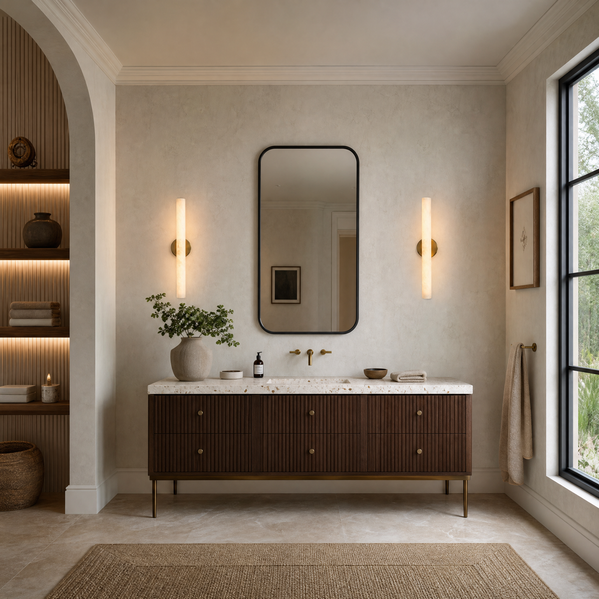 Twin Stick Wall Sconce