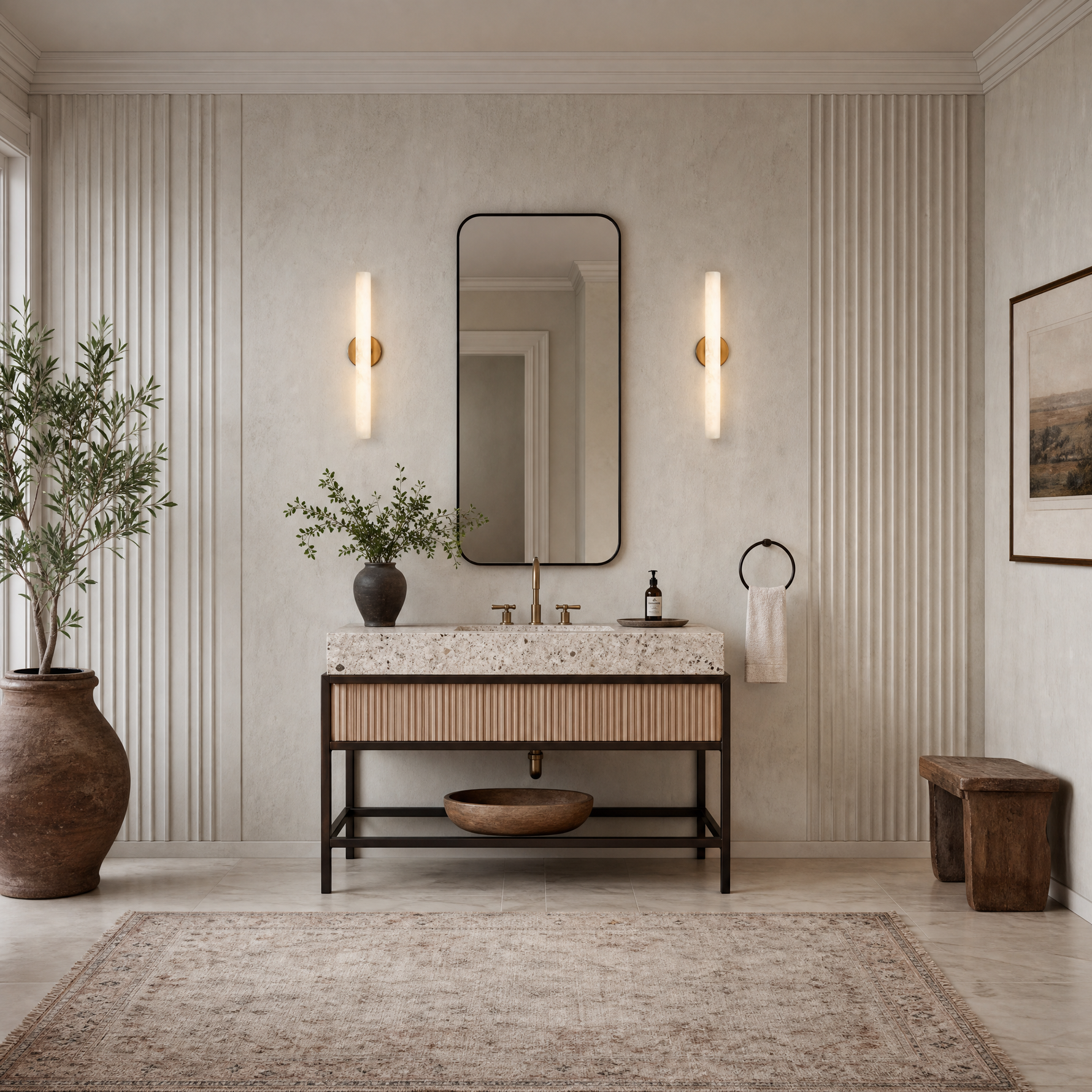 Twin Stick Wall Sconce