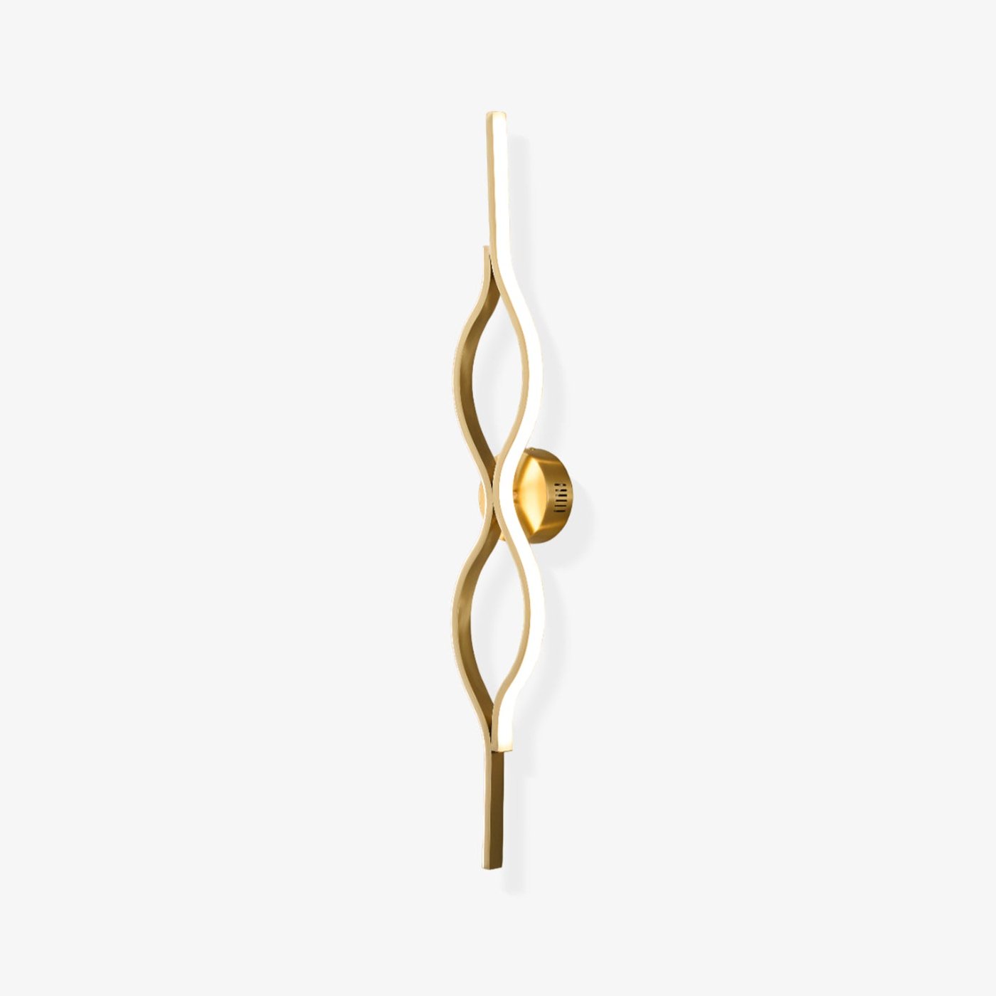 Twist Brass Wall Light - YIOSI
