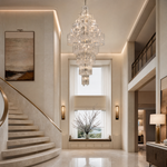 Universo Crystal Halo Chandelier