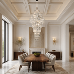 Universo Crystal Halo Chandelier