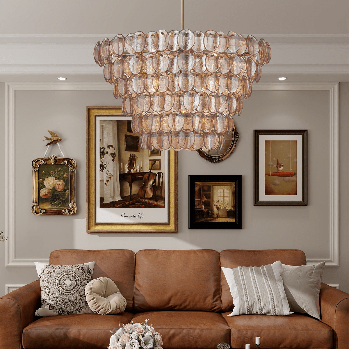 Uroko Large Chandelier - YIOSI