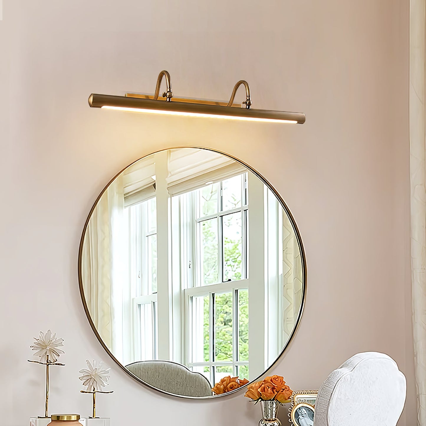 Valmorin Twin Arm Vanity Wall Light - YIOSI
