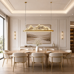 Vast Realm Modern Linear Dining Pendant Light