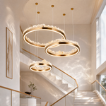 Vast Realm Modern Multi-Tier Cluster Chandelier