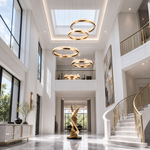 Vast Realm Modern Multi-Tier Cluster Chandelier