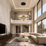Vast Realm Modern Sculptural Pendant Light