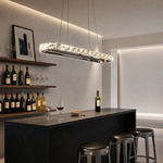 Vega Oval Crystal Chandelier