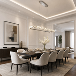 Vega Oval Crystal Chandelier