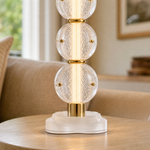 Vela Glass Table Lamp 7"