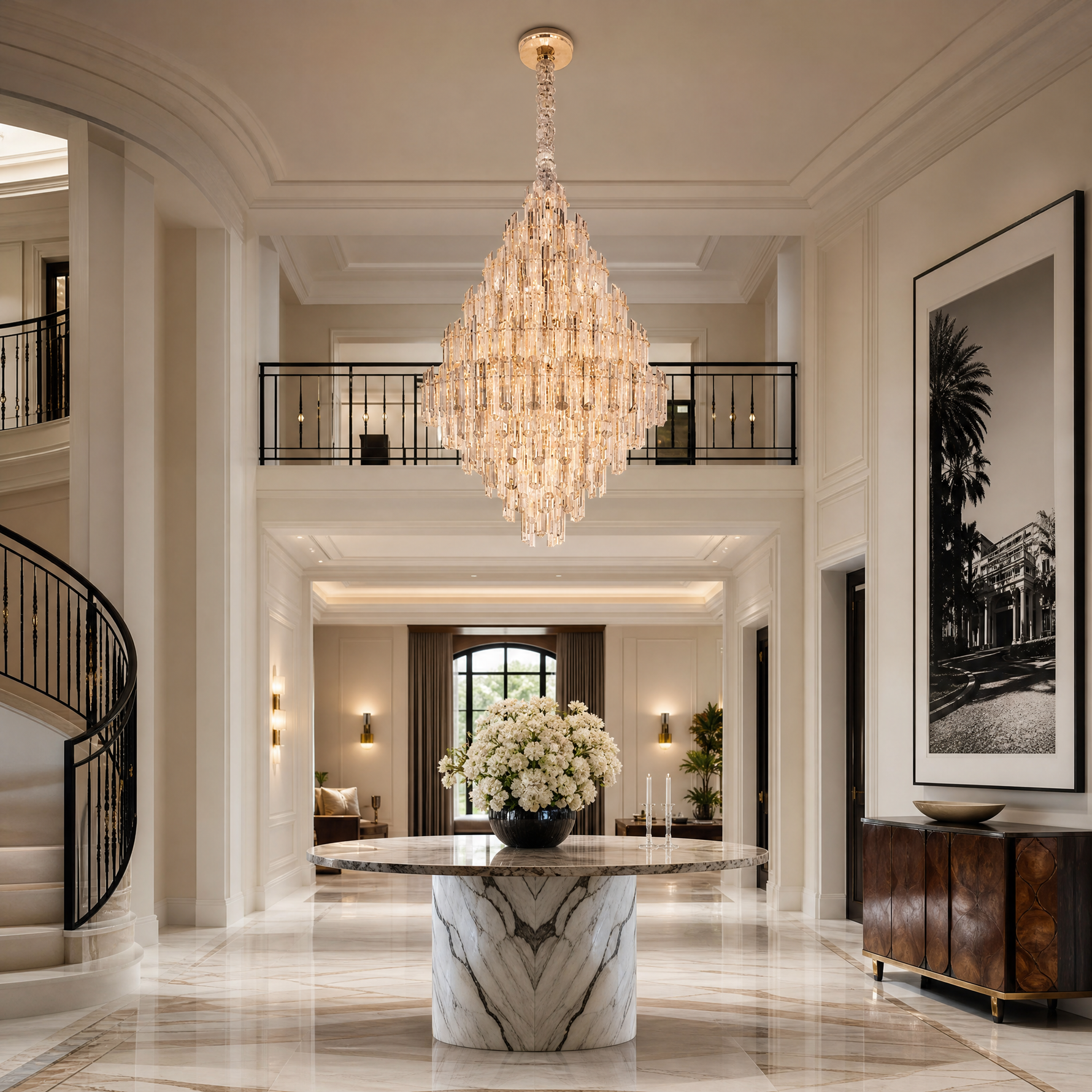 Velo Crystal Chandelier