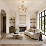 Velo Crystal Crown Chandelier