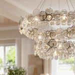 Velo Crystal Crown Chandelier