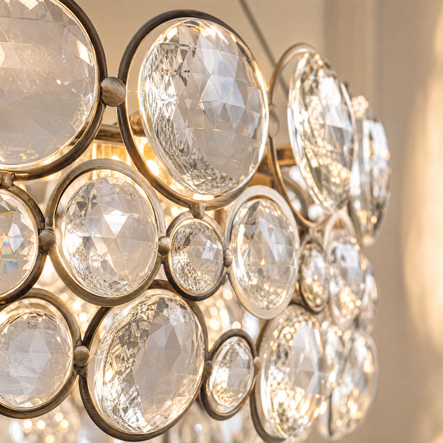 Velo Crystal Globe Chandelier