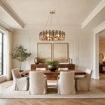 Velo Crystal Halo Chandelier