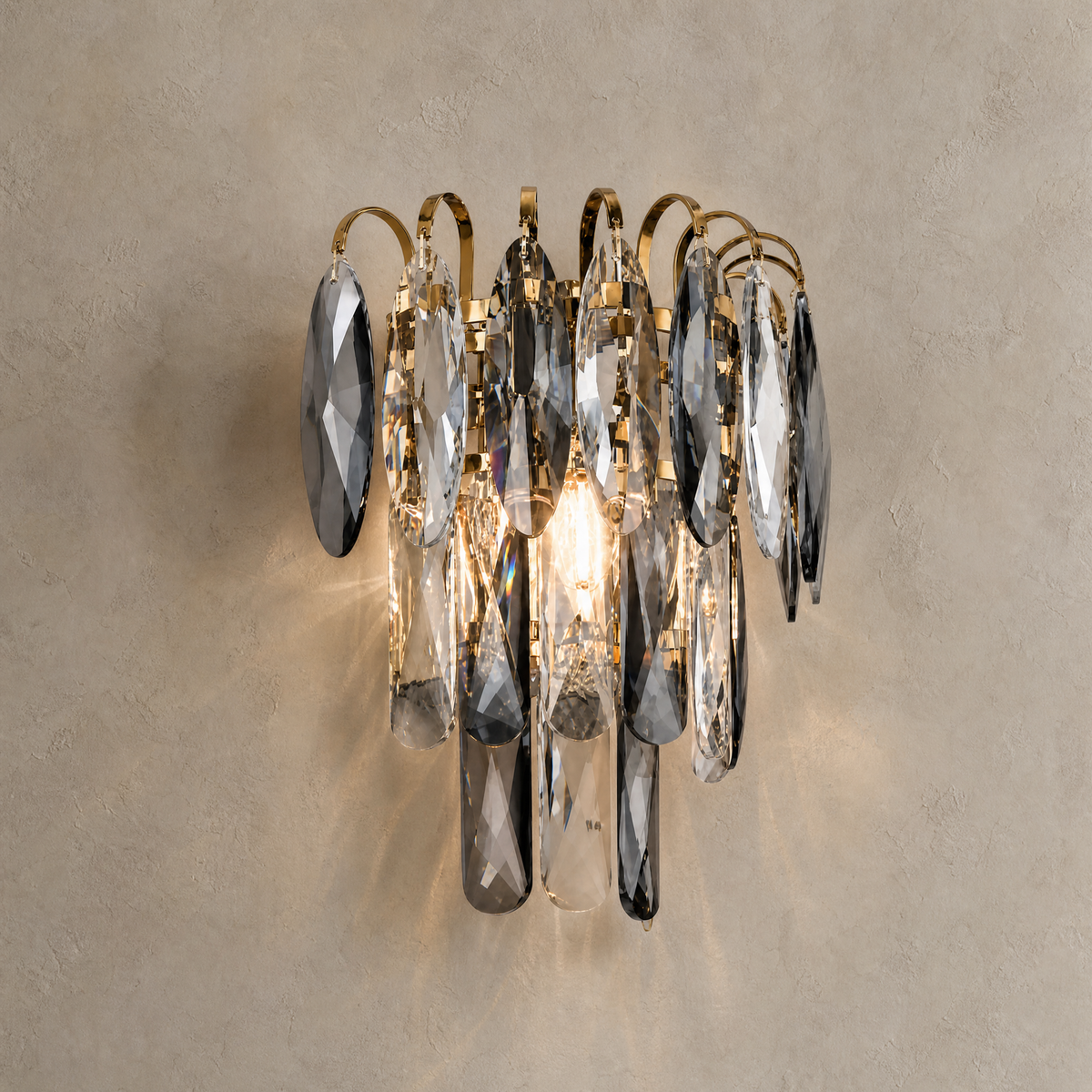 Velo Crystal Wall Sconce