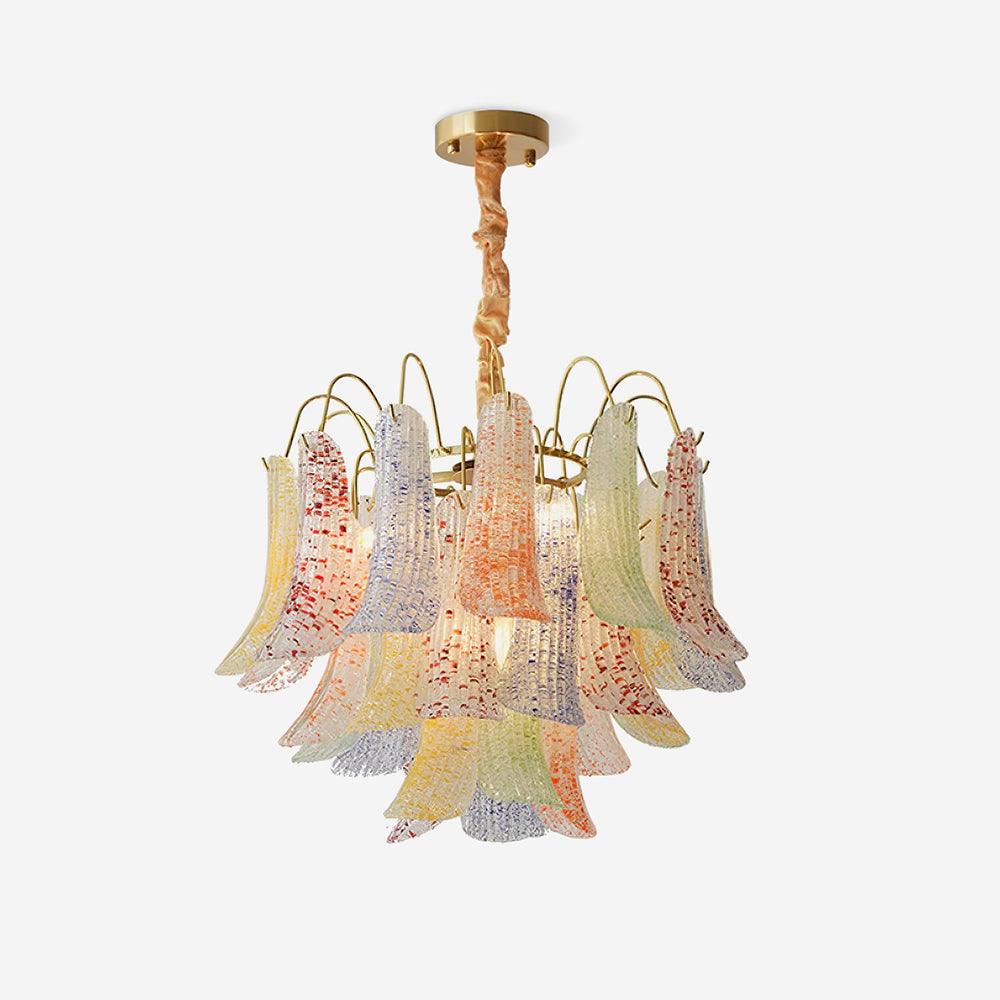 Venini Colorful Murano Glass Chandelier - YIOSI