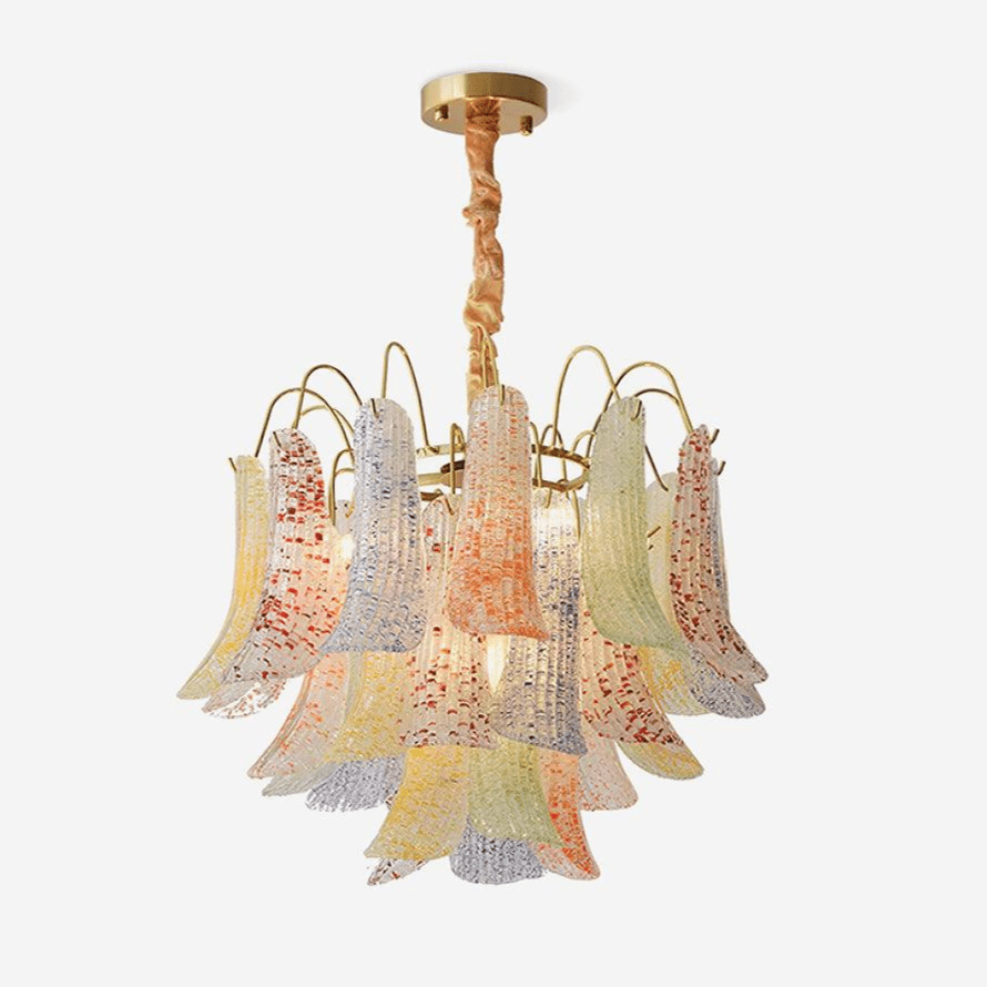Venini Colorful Murano Glass Chandelier - YIOSI