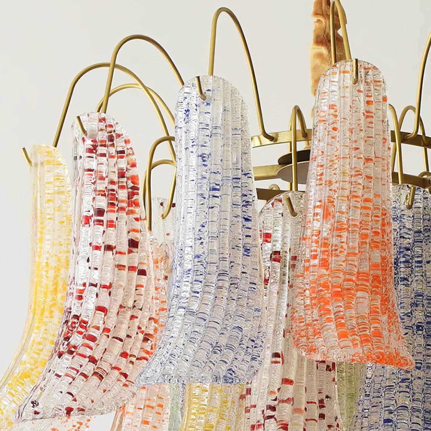 Venini Colorful Murano Glass Chandelier - YIOSI