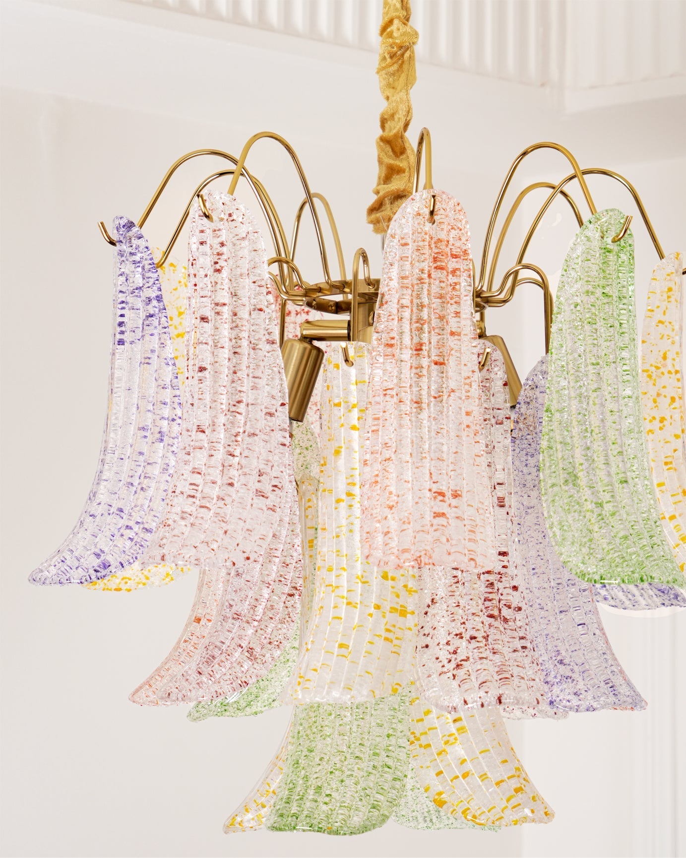 Venini Colorful Murano Glass Chandelier - YIOSI