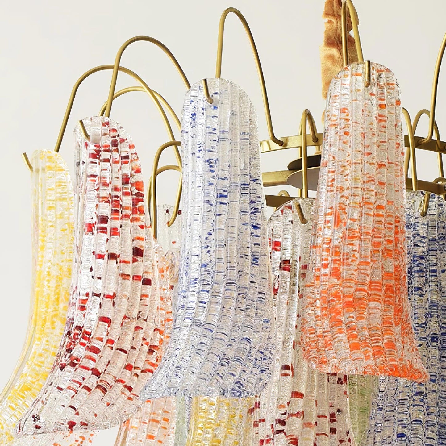 Venini Colorful Murano Glass Chandelier - YIOSI