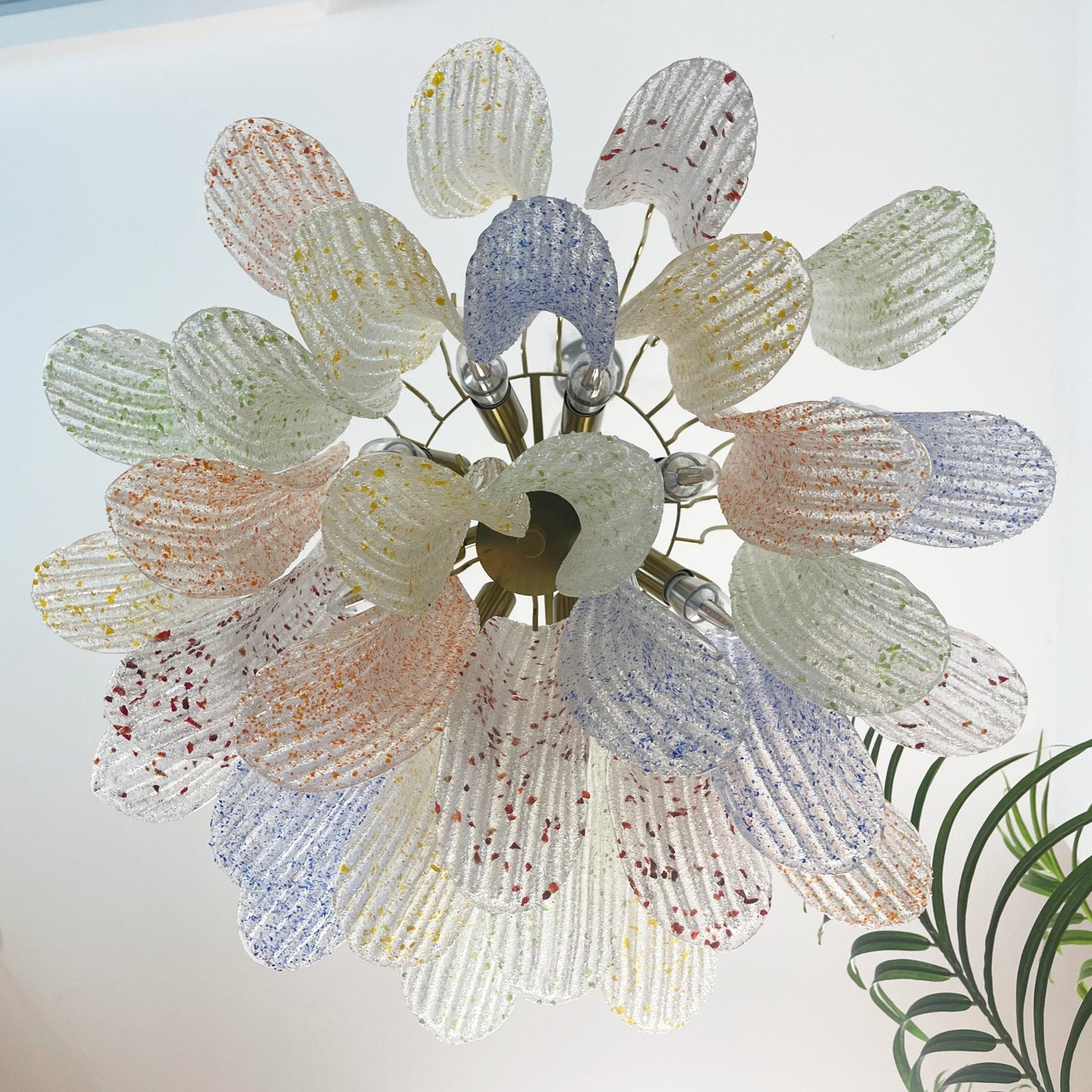 Venini Colorful Murano Glass Chandelier - YIOSI