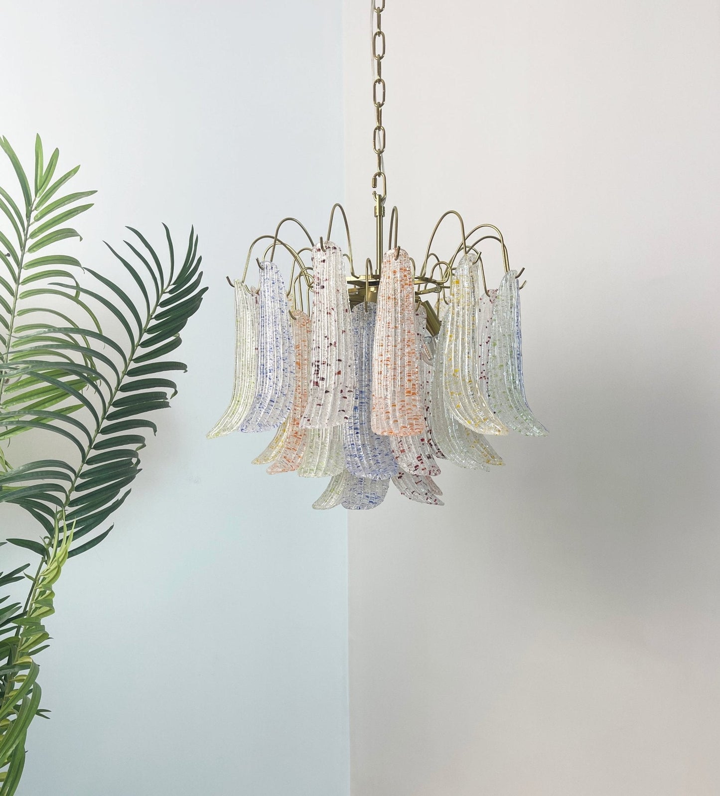 Venini Colorful Murano Glass Chandelier - YIOSI