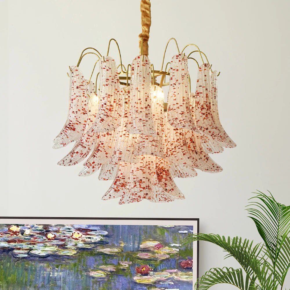 Venini Colorful Murano Glass Chandelier - YIOSI