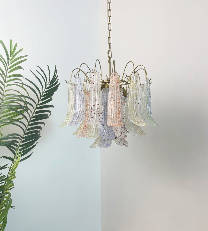 Venini Colorful Murano Glass Chandelier - YIOSI