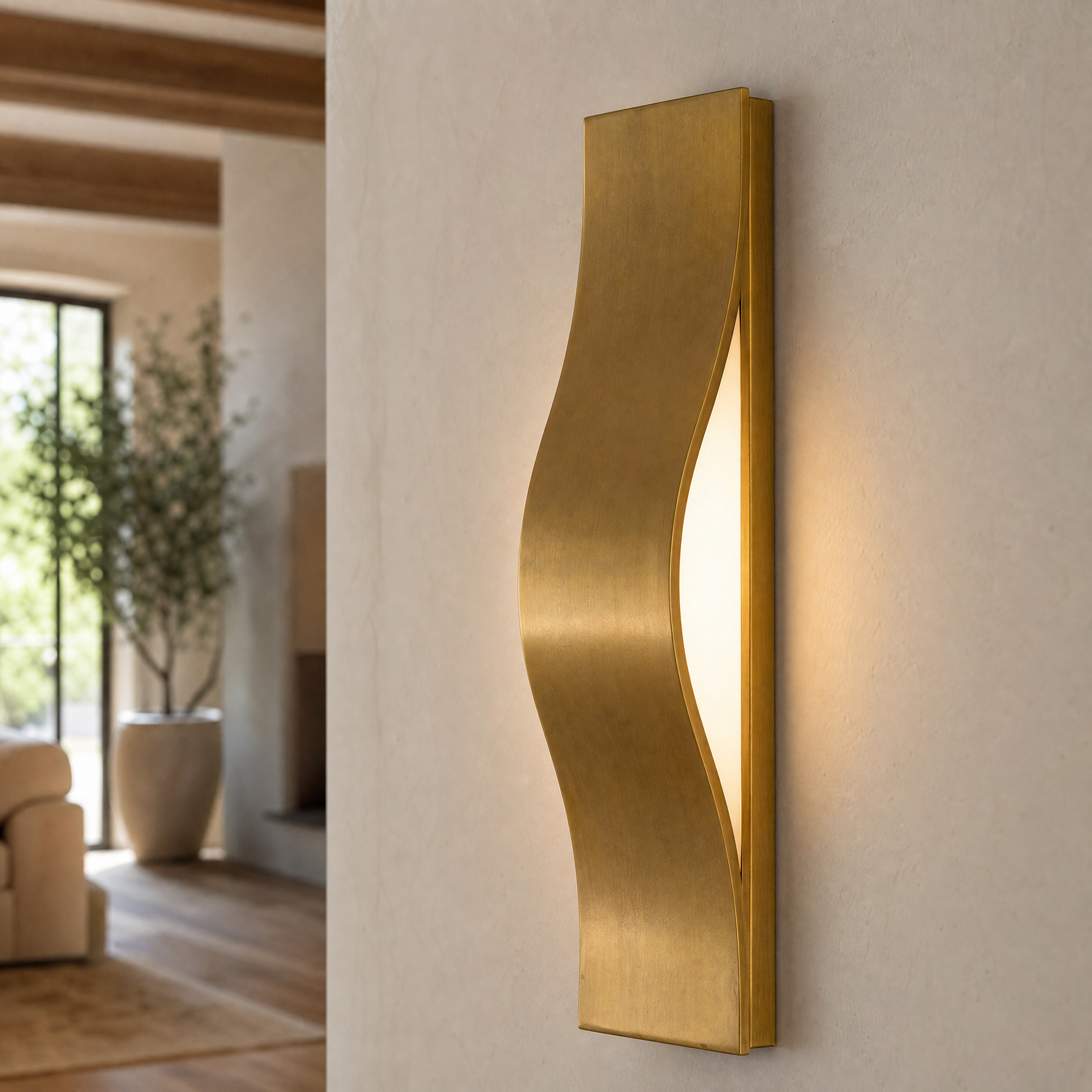 Veya Modern Ribbon Wall Sconce Lamps