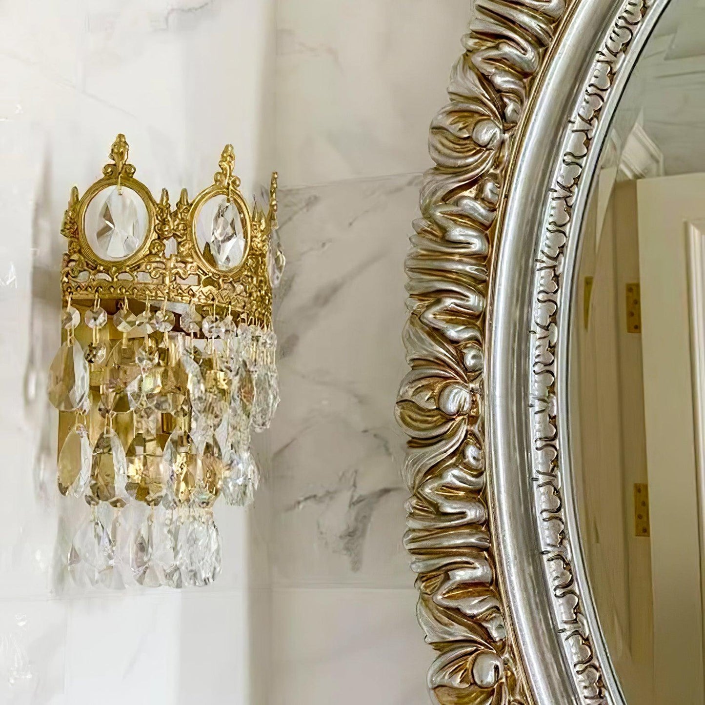 Vintage Crystal Wall lamp - YIOSI