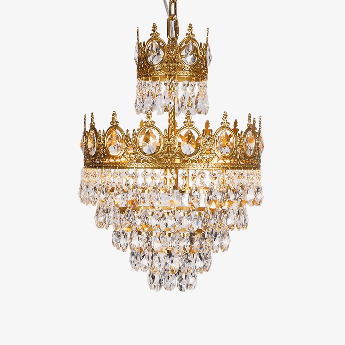 Vintage Crystal Chandelier - YIOSI