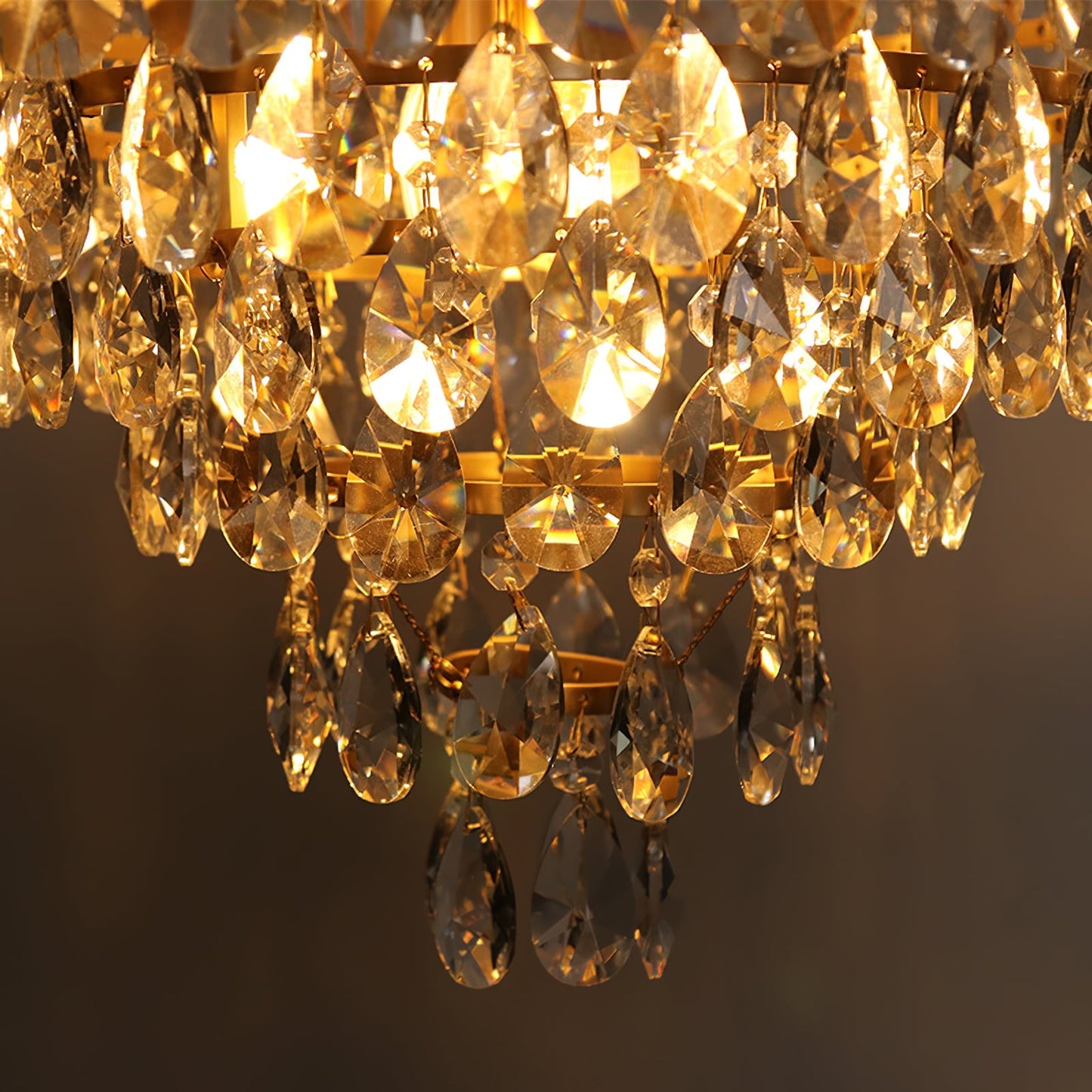Vintage Crystal Chandelier - YIOSI