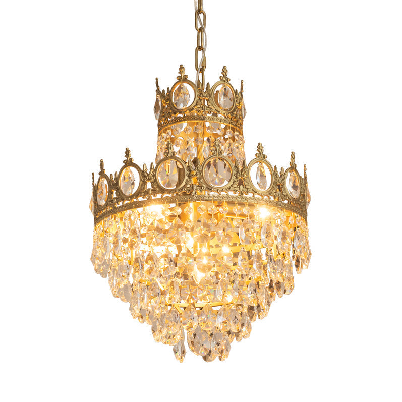 Vintage Crystal Chandelier - YIOSI