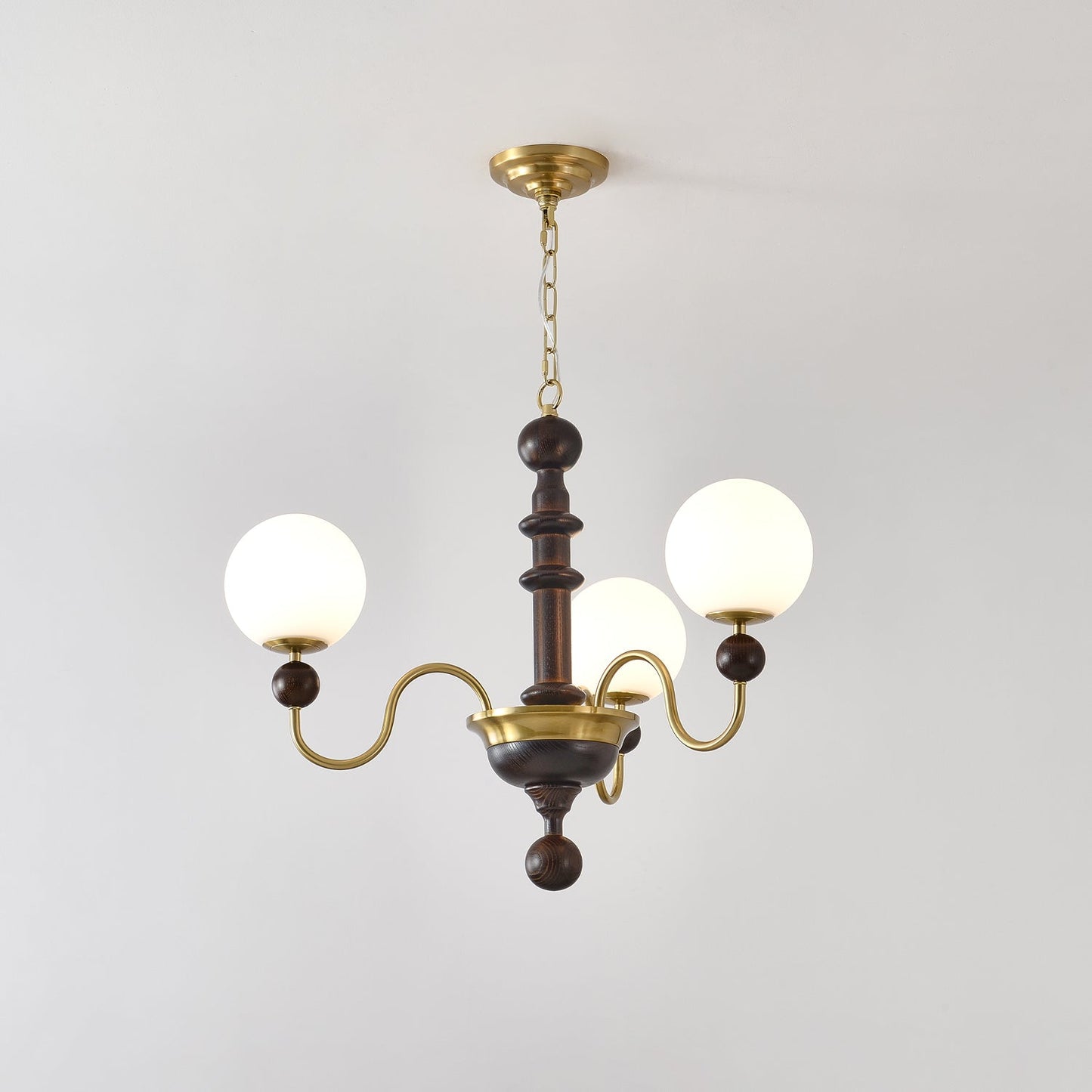 Vintage Curved Sphere Chandelier - YIOSI