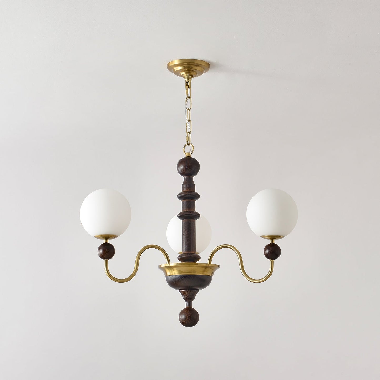 Vintage Curved Sphere Chandelier - YIOSI