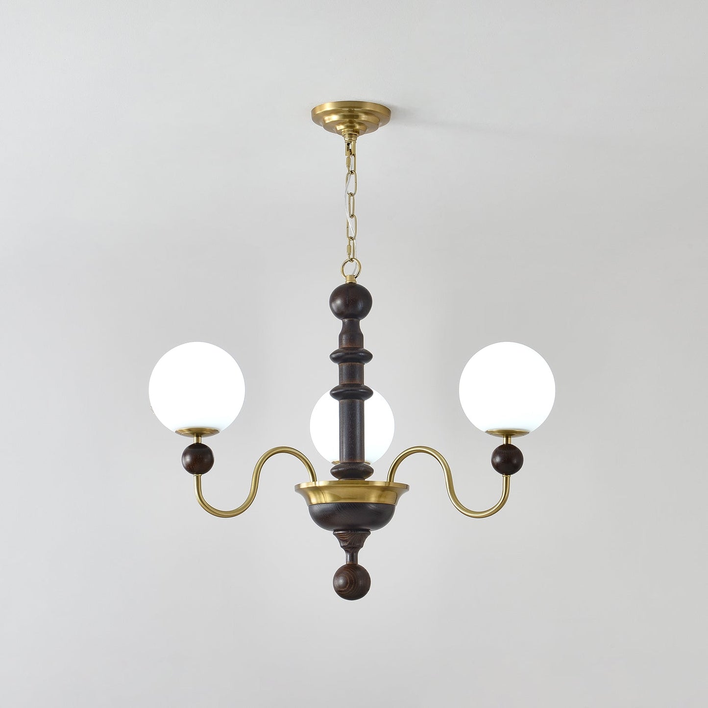 Vintage Curved Sphere Chandelier - YIOSI